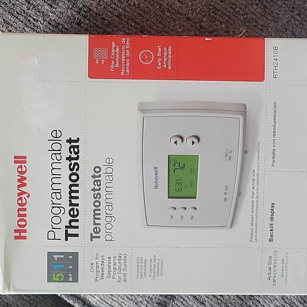 Honeywell Programmable Thermostat